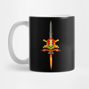 56th Field Artillery Command - DUI w Br - Ribbon w Pershing - Firing Mug